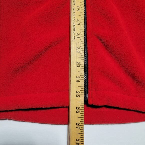 The North Face Red Full Zip Jacket Womens Size Large - Picture 15 of 15